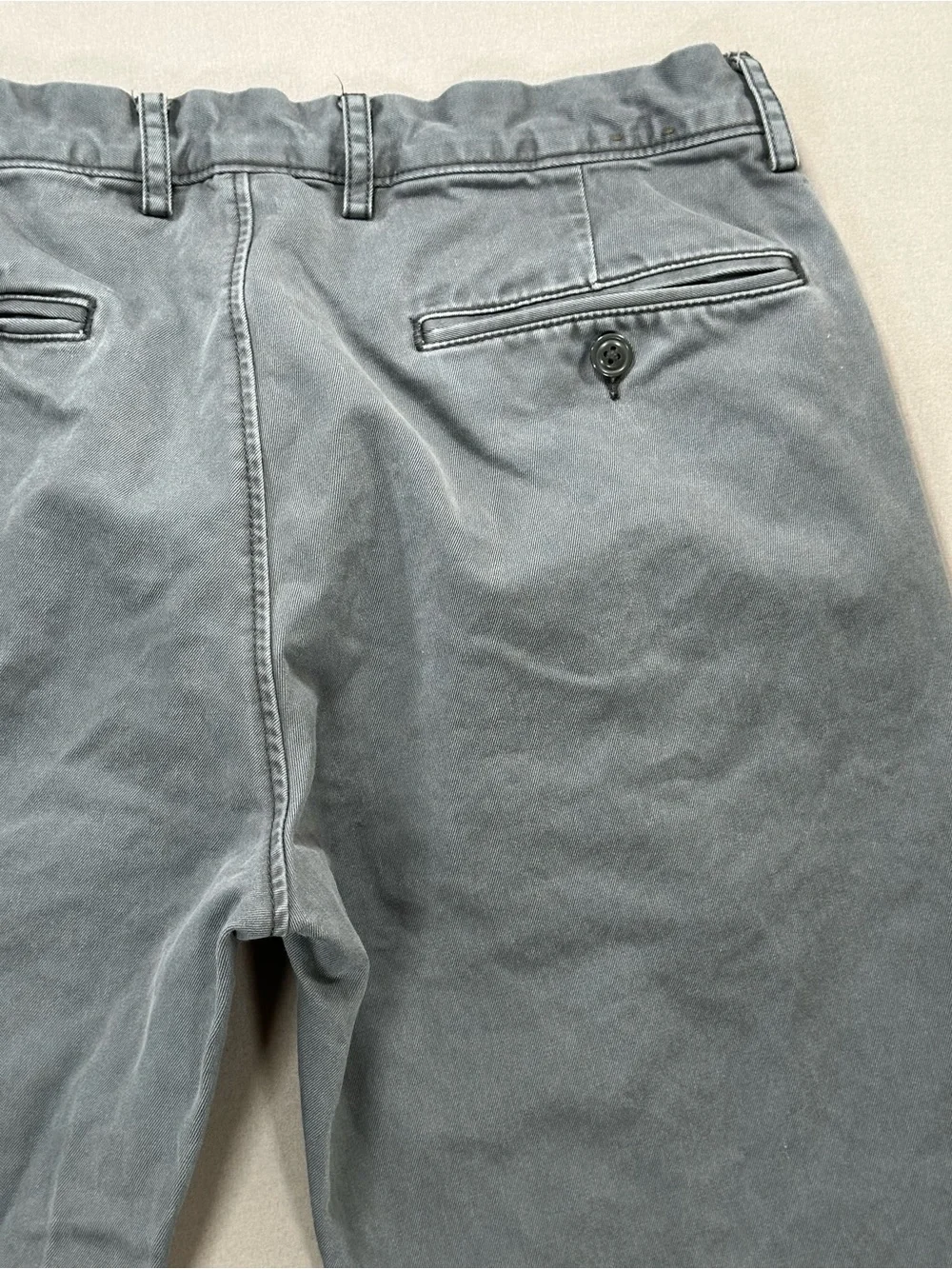 J Crew Broken In Slim Fit Chino Khaki Pants, 100% Cotton Twill - Mens 31x32